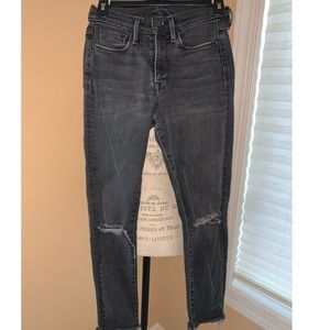 Grey jeans